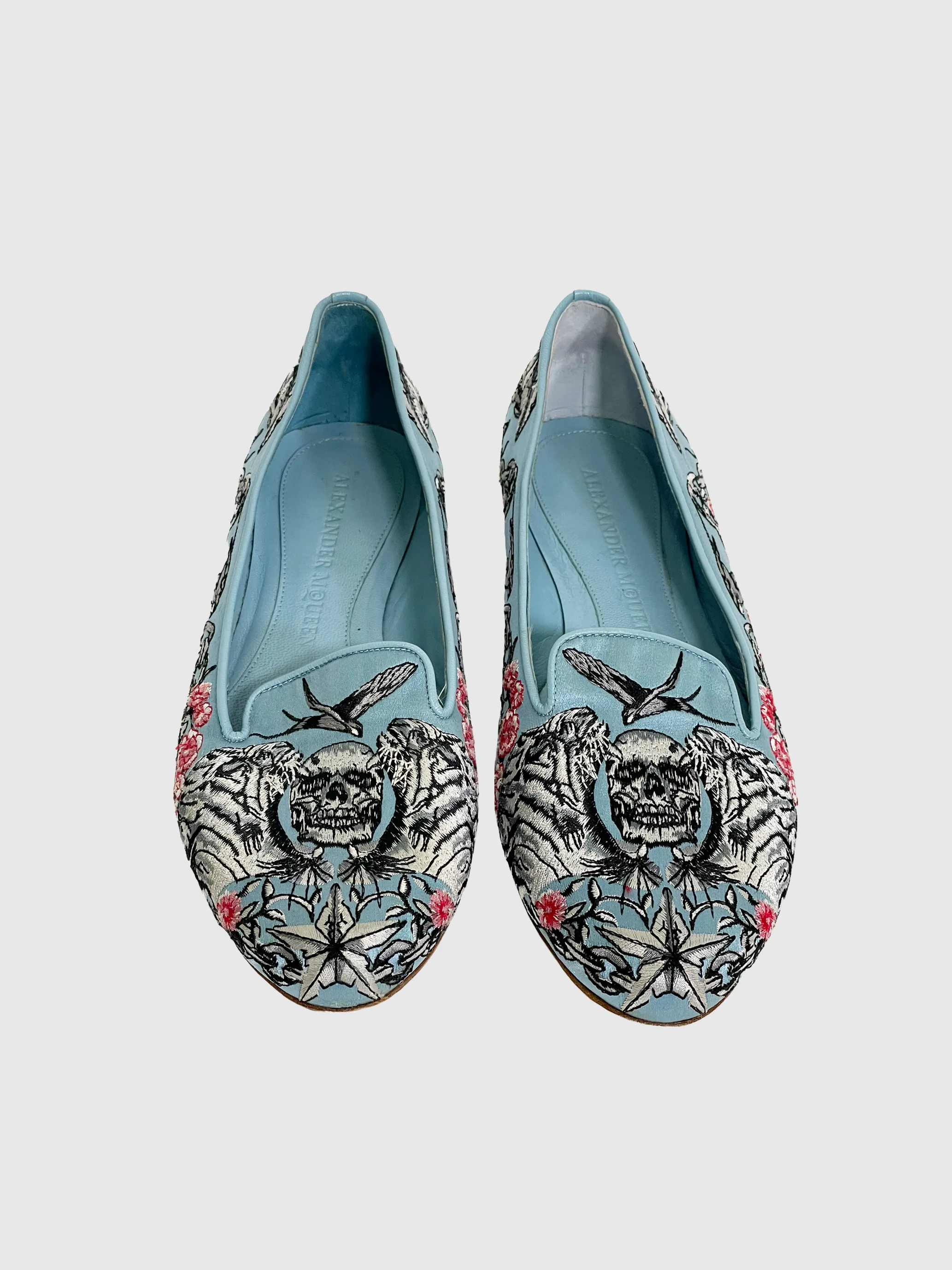 Alexander McQueen Skull Saint Loafer - Size 38