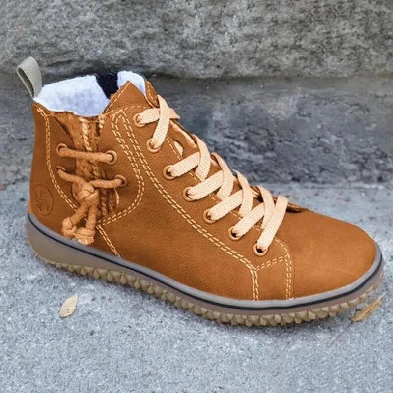 AMY™ WARM FUR ORTHOPEDIC WINTER ANKLE BOOTS