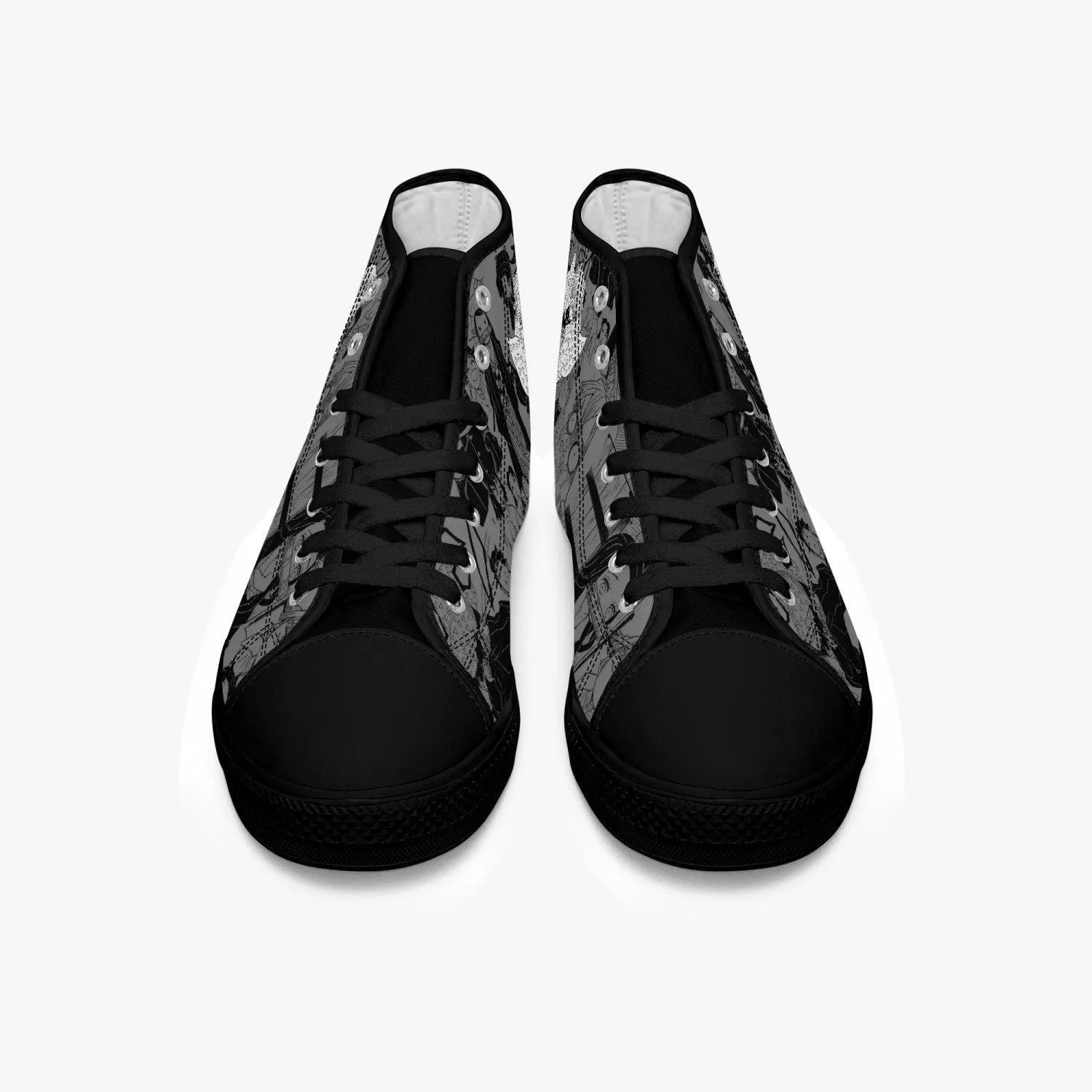 Demon Slayer Zenitsu Agatsuma Manga A-Star Mid Anime Shoes