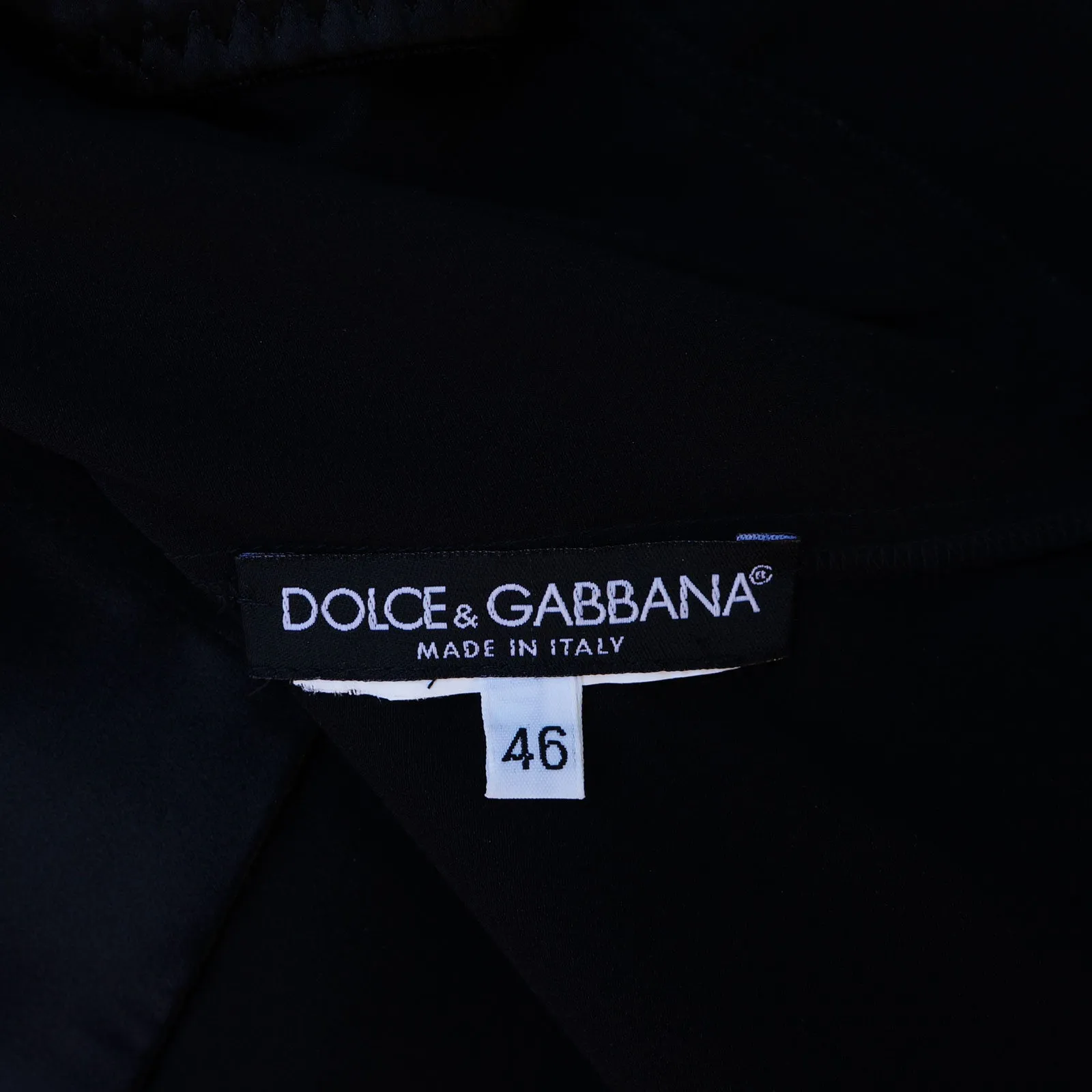 DOLCE & GABBANA SILK PANEL DRESS WITH DETACHABLE FLOWER