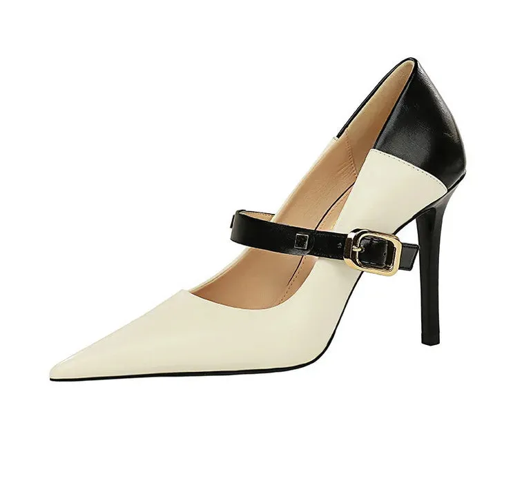 Funki Buys | Shoes | Women's Retro Colored Pointy Toe Stilettos
