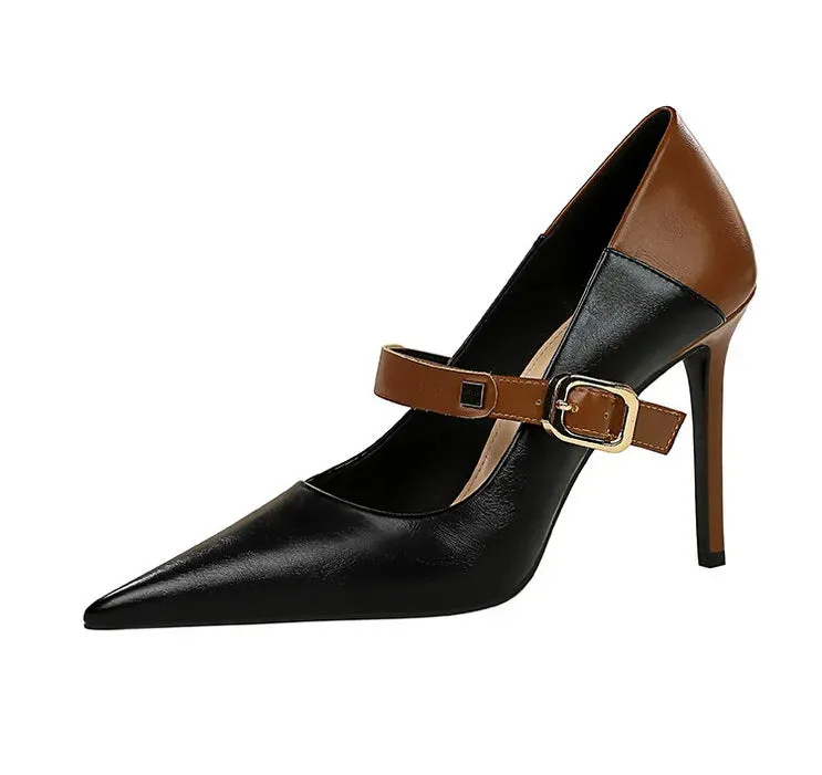 Funki Buys | Shoes | Women's Retro Colored Pointy Toe Stilettos