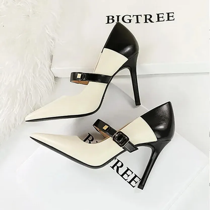 Funki Buys | Shoes | Women's Retro Colored Pointy Toe Stilettos