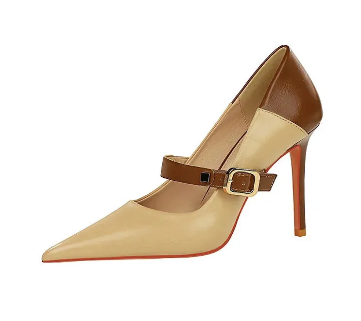 Funki Buys | Shoes | Women's Retro Colored Pointy Toe Stilettos