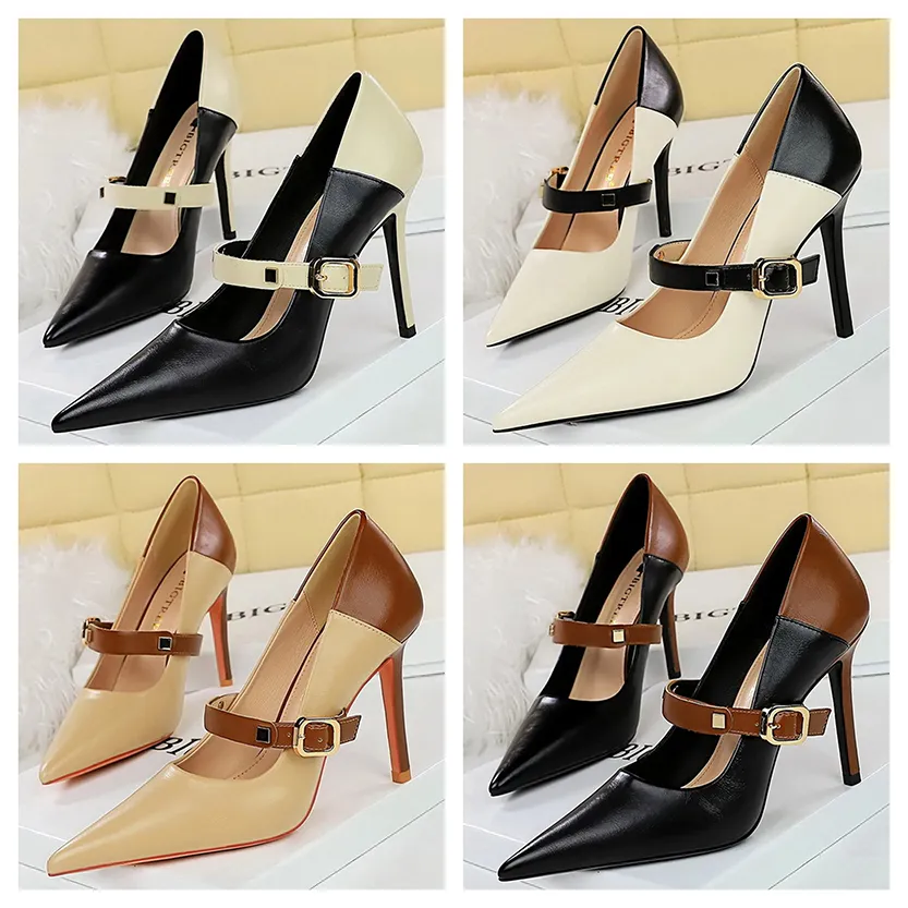 Funki Buys | Shoes | Women's Retro Colored Pointy Toe Stilettos
