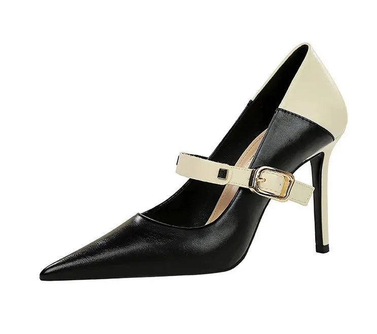Funki Buys | Shoes | Women's Retro Colored Pointy Toe Stilettos