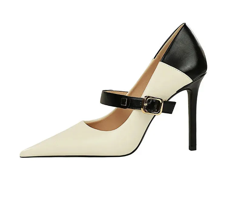 Funki Buys | Shoes | Women's Retro Colored Pointy Toe Stilettos