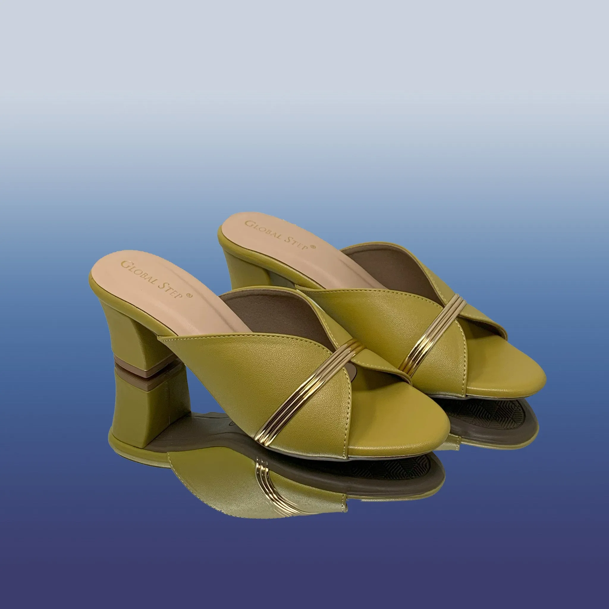 Mango Block Heels