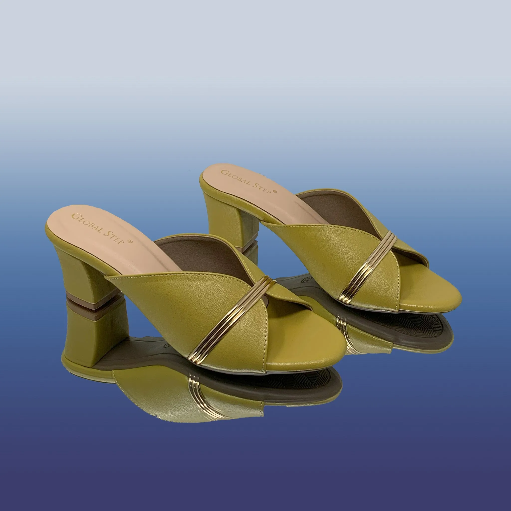 Mango Block Heels