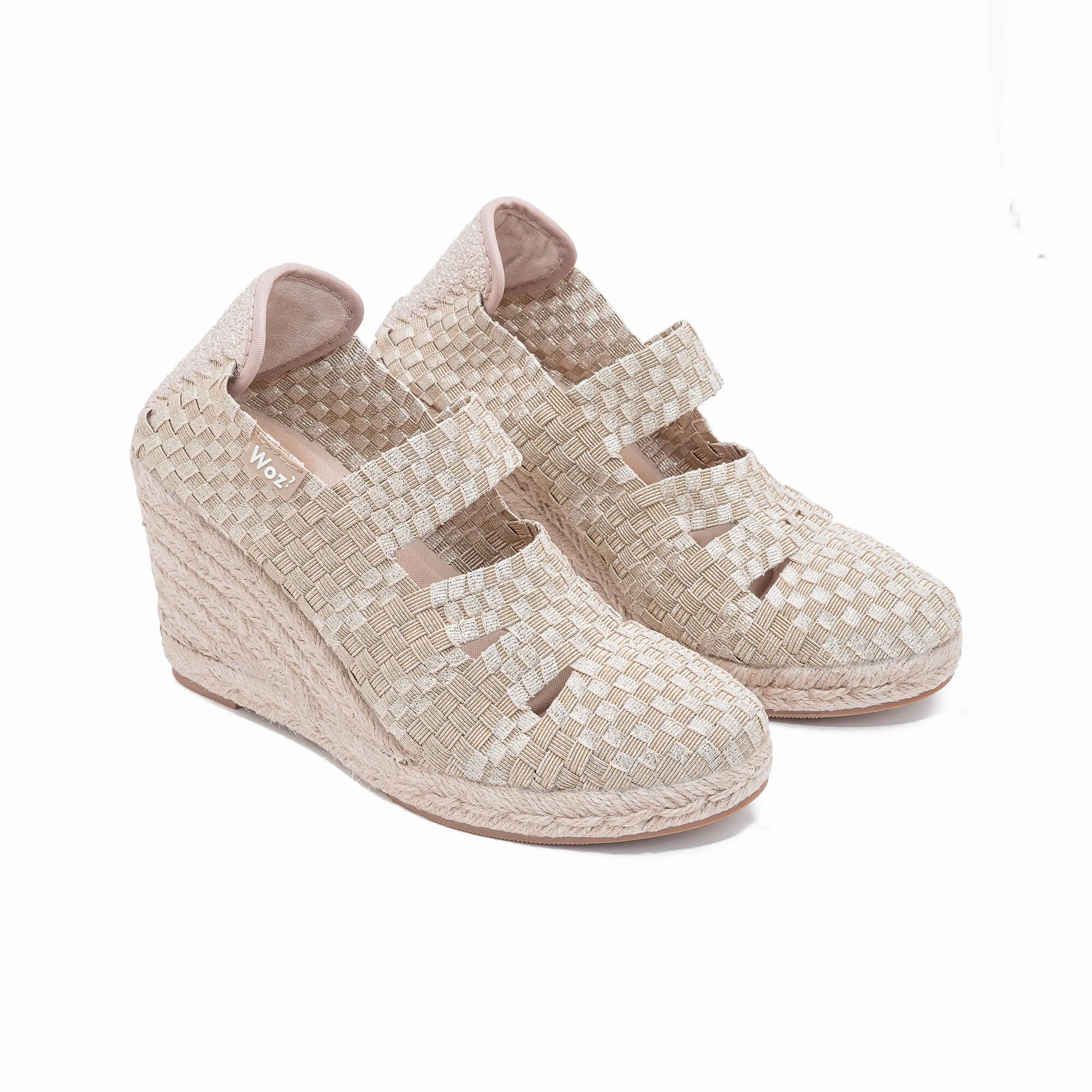 Massa Light Gold Espadrilles