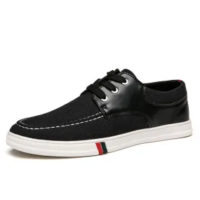 Mens Casual Lace Up Canvas Shoes Fashion Walking | runandup