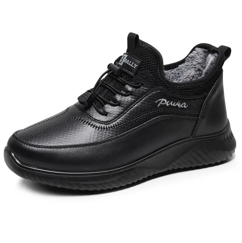 Men's Outdoor Fleece Cold-Proof Orthopedic Shoes