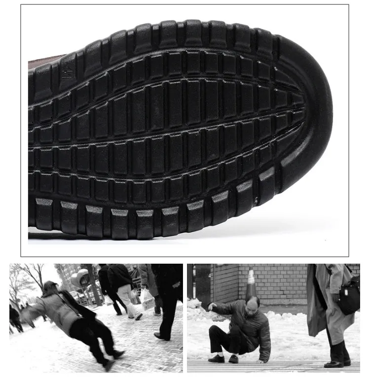 Men's Outdoor Fleece Cold-Proof Orthopedic Shoes