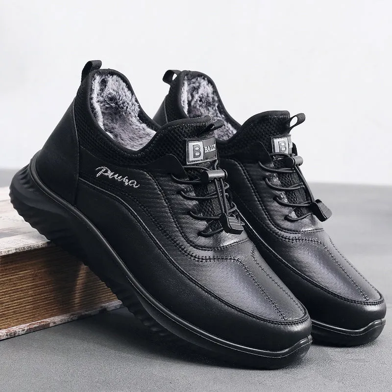 Men's Outdoor Fleece Cold-Proof Orthopedic Shoes