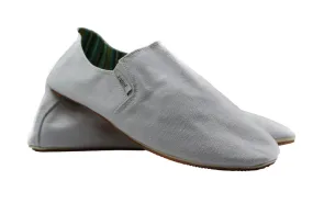 Mens Zasel Cotton Canvas Shoes White