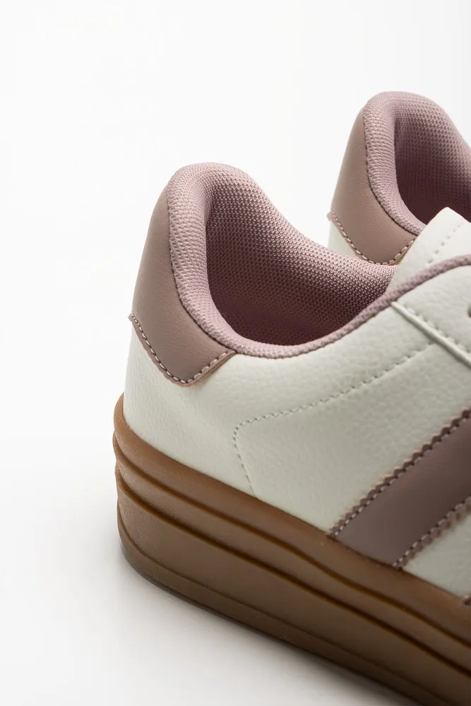 Platform Sneaker Cream