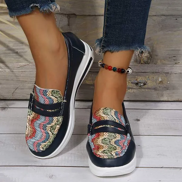 Women's Platform Casual Loafers 13422322C